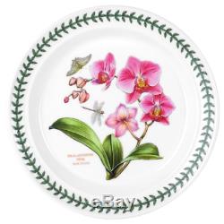 Dinner Plate Set Portmeirion Exotic Botanic Garden 6 Assorted Motifs 10.5 Inches