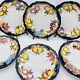 Dinner Plates Italy Dipinto A Mano Signed 11 1/4 Set Of 6