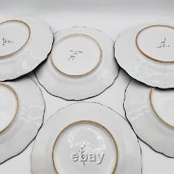 Dinner Plates Italy Dipinto A Mano Signed 11 1/4 Set Of 6