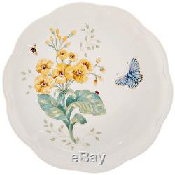 Dinnerware Set 18-Pcs. Service for 6 Lenox Butterfly Meadow 6342794 Dinner Plate