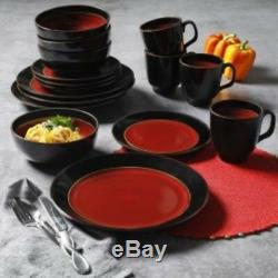 Dinnerware Set 32 Piece Dish Plate Sets for 8 Dinner Tableware Plates and Bowls