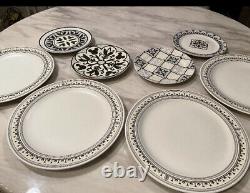 Disney Parks Homestead Collection 8 dinner Plate Set Ceramic