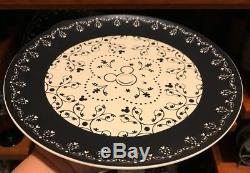 Disney Parks Mickey Icon Dessert and Dinner Plate (Set of 4 Plates) New
