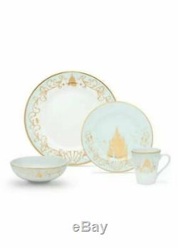Disney Princess Dinnerware Set Plate Mug Bowl Mug Dinner Table Ceramic Pastel