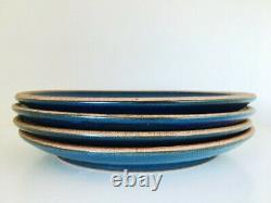 East Fork Pottery Wheel Thrown Indigo Dinner Plates (Set of 4)