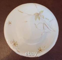 Edelstein Bavaria Aurora 91 PC dinner set Floral pattern Gold Trim 20067