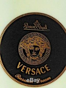 Elegant Set 12 Versace Dinner Plates Russian Dream by Rosenthal