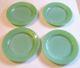 Fire King Jadeite Jadeite Set Of 4 Restaurant Ware Dinner Plates 9