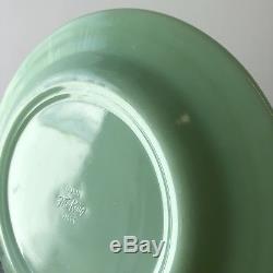 Fire King Jadite / Jadeite / Jade-ite Restaurant Ware Dinner Plates Set Of Three