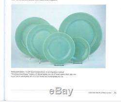 Fire King Jadite / Jadeite / Jade-ite Restaurant Ware Dinner Plates Set Of Three