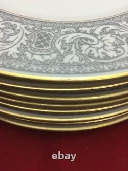 Franciscan Platinum Renaissance 10.5 Dinner Plates Set of 8