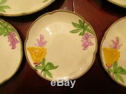 Franciscan Poppy Dinner Plate Bread Dessert Coffee Cup & Saucer Set of 6 Setting