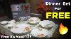 Free Dinner Set 24 Pcs For Free Trick Unboxing Review Grofers Dekh Review Hindi Urdu