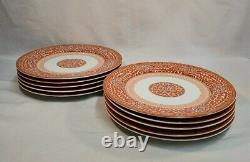 Georges Briard-Imperial Brocade Dinner Plates-Set of (10) -SPECTACULAR