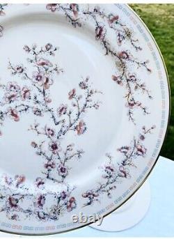 Gorham Set of 7 Lovely Spring Meadow China 10 3/4 inch Dinner Plates MINT