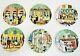 Guy Buffet Collection 11 Dinner Plates Gbc Art French Storefront Scene Set Of 6