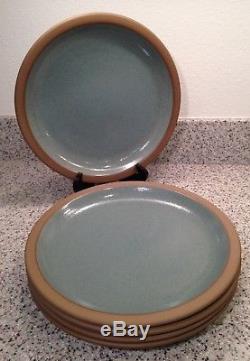HEATH Ceramics BLUE GREY Rim Line 11 1/4 DINNER PLATES Set of 5