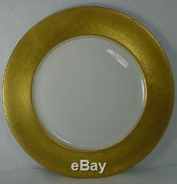 HEINRICH china GOLDEN GRAPEVINE hc999 pattern DINNER/SERVICE PLATE set of 12