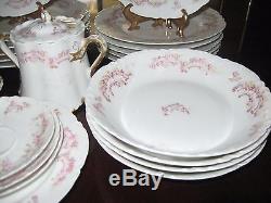 Haviland 475d Dinner Set 21 Pc Limoges China Plates Bowls Serving Pcs Antique