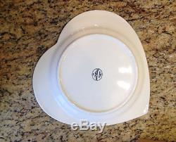 Heart Shaped Dinner Plates Platters (Set of 12) Syracuse China Home Restaurant