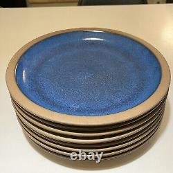 Heath Ceramics Set Of 8 Dinner Plates 11.5 Diameter Vintage