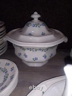 Henry Ford Museum Collection Dishes Periwinkle Set of 66 pieces
