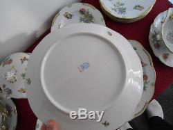 Herend Queen victoria plate set full dinner set with 26 piece porcelain VBO