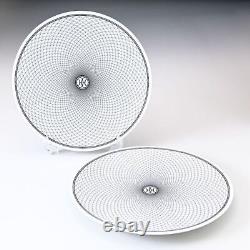 Hermes Dinner Plate H Deco White Tableware Dish 2 set Ornament Auth New Box