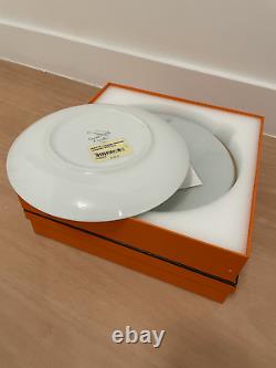 Hermes Porcelain Dining Plates Carnets D'Equateur
