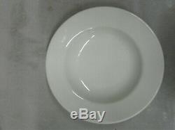 Homer Laughlin White Restaurant Ware Serving Set of 5 Dinner Plates Platter Sauc