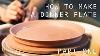 How To Throw A Pottery Dinner Plate Part One