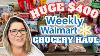 Huge 400 Weekly Walmart Grocery Haul U0026 Meal Plan Prepper Pantry Items