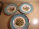 Jkw Set Of 3 Collectible Ornate Dinner Plates Bavaria Germany Pairs Of Birds