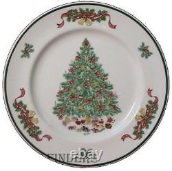 JOHNSON BROTHERS china VICTORIAN CHRISTMAS Set of 12 Dinner Plates 10-1/4
