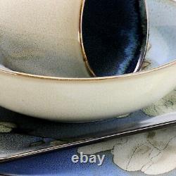 Japanese Style Set Dinnerware 16 Pcs Dishes Plate Mug Vintage Modern Floral New