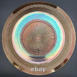 Jeannette Anniversary Marigold Iridescent 18pc Dinner Serving Set for 2 USA