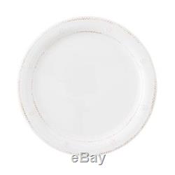 Juliska Al Fresco Berry & Thread Melamine Whitewash Dinner Plate Set of 8