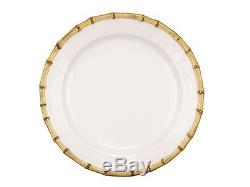 Juliska Classic Bamboo Natural Dinner Plate Set of 4