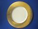 L'objet Portugal Set Of 8 Classic Gold Handmade 11 Dinner Plates