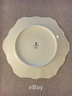 L'objet Alencon Dinner Plate Platinum Set Of 6
