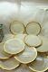 Lenox China Aristocrat Pattern Dinner Plates Set Of 12 Gold Encrusted 10.5in D