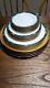 Lenox Debut Collection Kelly Bone China Gold With Green Plate Set With Cups