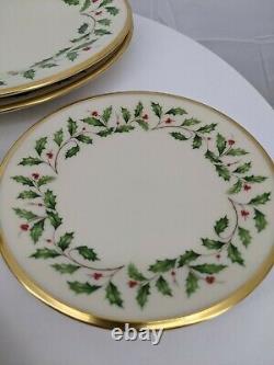 LENOX HOLIDAY DIMENSION 12 Piece Dish Set CHRISTMAS DINNER Plate Service for 2