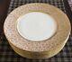 Lamberton Ivory China Vintage Set Of 8 Dinner Plates. Excellent Condition