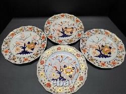 Late 1700's DERBY England IMARI 9 Dinner Plates Set of 6