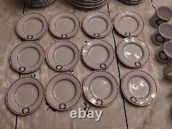 Laura Ashley Holly Wreath 65 Pieces Dinner Set For 12 Guests, 2003