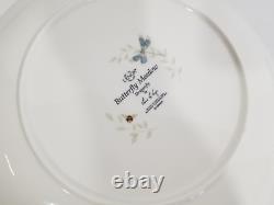 Lenox Butterfly Meadow Monarch DragonFly Dinner Plates Set Of 16