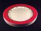 Lenox Christmas Holiday Red Dinner Plates Set Of 5 Brand New
