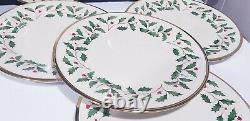 Lenox Dimension Collection Holiday Christmas Dinner Plates Set Of 6