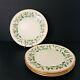 Lenox Holiday Holly & Berry Christmas Dinner Plates 24kt Gold Trim Set Of 4 Mint
